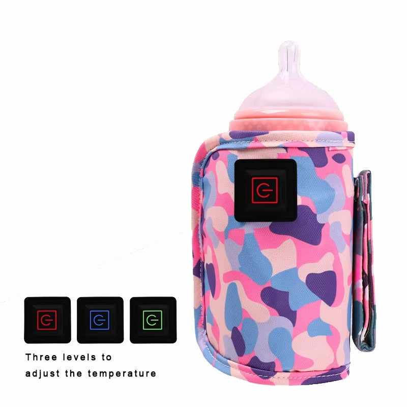 غلاف تسخين الحليب المحمول